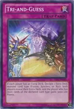 Tri-and-Guess PRIO-EN080 Primal Origin Yu-Gi-Oh 1st Edition NM/M - Image 1