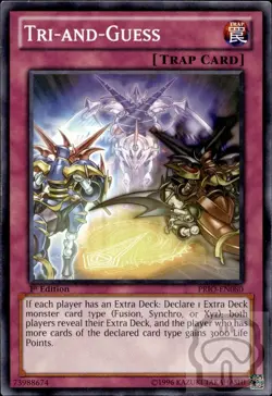 Tri-and-Guess PRIO-EN080 Primal Origin Yu-Gi-Oh 1st Edition NM/M - Image 2