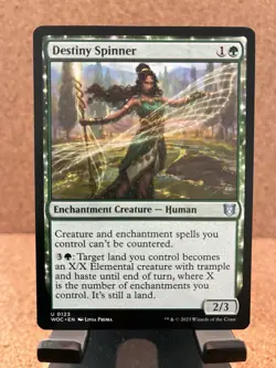 Destiny Spinner Commander: Wilds of Eldraine Regular - Image 1