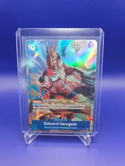 One Piece TCG English OP13-042 Edward Newgate Alt Art Parallel - Image 1