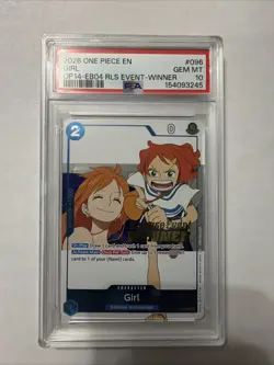 One Piece Girl OP14-EB04 Release Event Winner P-096 PSA 10 (2026 English) - Image 1