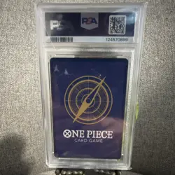 Namco Monkey.D.Dragon OP07-015 500 Years Future Super Rare Foil PSA 10 2024 - Image 2