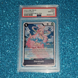 2023 ONE PIECE OP05-082 Awakening of the New Era SHIRAHOSHI PSA 10 - Image 1