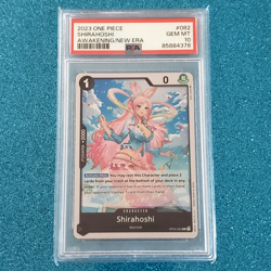 2023 ONE PIECE OP05-082 Awakening of the New Era SHIRAHOSHI PSA 10 - Image 2