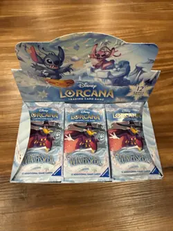 Disney Lorcana TCG Winterspell English 24x New Sealed Booster Packs - Image 1