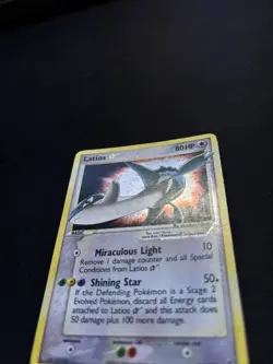 Latios Gold Star EX Deoxys Holo Ultra Rare 106/107 Pokemon Holo Foil - Image 4