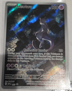 Pokemon TCG Mewtwo 052 Scarlet & Violet Promo Holo Card 2023 Basic Stage - Image 1