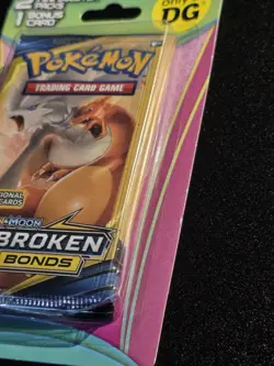 2021 Pokemon Unbroken Bonds Charizard 2 Mini Booster Packs 1 Bonus Card Sealed - Image 4