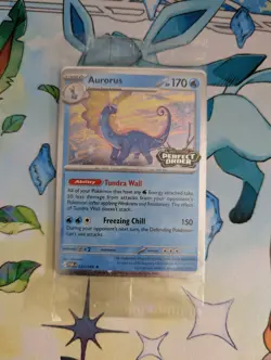 Aurorus 🌀 swirl (Perfect Order Stamped) 024/088 promo card - Image 2