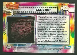 Topps Pokemon Mewtwo Strikes Back Trading Card #1 Legends Foil Hologram - Image 2