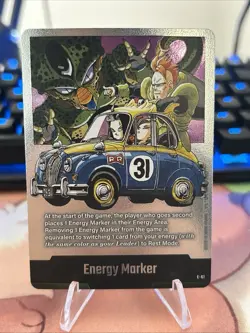 Dragon Ball Super Card Game Fusion World Silver Energy Marker E-61 - Image 1