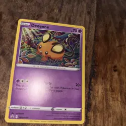 Pokemon Card Dedenne SWSH080 Black Star Promo Near Mint - Image 2
