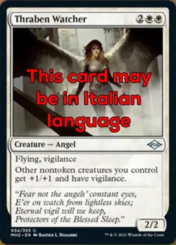 MTG 4x THRABEN WATCHER EXC - CUSTODE DI THRABEN - MH2 - MAGIC - Image 1