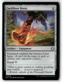 Swiftfoot Boots Commander: the Lost Caverns of Ixalan Regular - Image 1