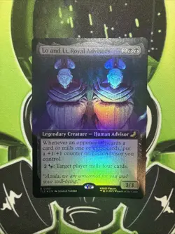 MTG - Lo and Li, Royal Advisors (Extended Foil) Avatar: The Last Airbender -NM - Image 1