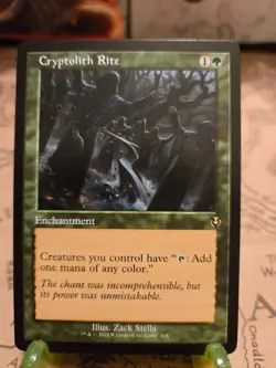 MTG Cryptolith Rite Innistrad Remastered Retro Frame Rare NM - Image 1