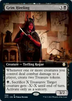 MTG GRIM HIRELING EXC - GREGARIA CUPA - AFC X EN - MAGIC - Image 1