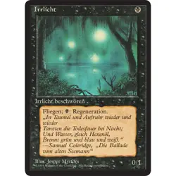 MTG \>> Will-o'-the-Wisp (Foreign Black Bordered) <<// German - 341 Trading - Image 1
