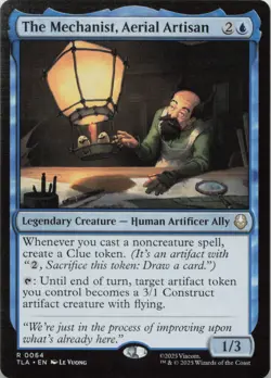 The Mechanist, Aerial Artisan R Avatar: The Last Airbender 64 NM MTG - Image 1