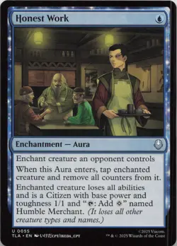 Honest Work U Avatar: The Last Airbender 55 NM MTG - Image 1