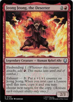 Jeong Jeong, the Deserter - FOIL - U Avatar: The Last Airbender 142 - MTG - Image 1