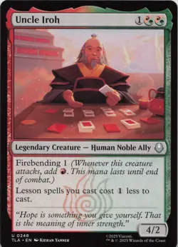 Uncle Iroh U Avatar: The Last Airbender 248 NM MTG - Image 1