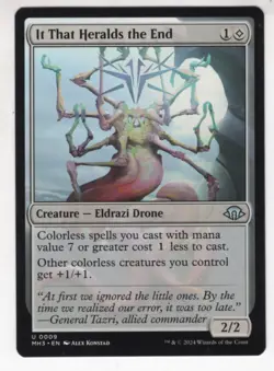 MTG Modern Horizons 3 Uncommon Card #9 It That Heralds the End - Image 1