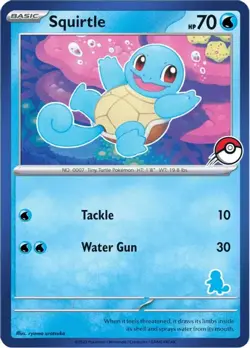 Pokemon TCG My First Battle - Squirtle (Blue Border) - Image 1