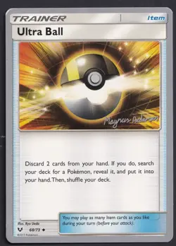 ULTRA BALL 68/73 - Magnus Pedersen - 2018 World Championship - POKEMON CARD - NM - Image 3