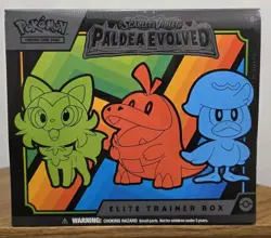 Pokemon TCG Scarlet & Violet Paldea Evolved Elite Trainer Box ETB Factory Sealed - Image 1