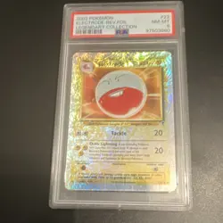 Pokemon Electrode Legendary Collection #22 Reverse Holo Rare PSA 8 2002 English - Image 2