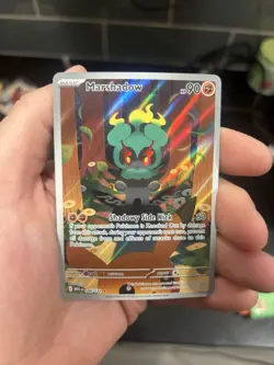 Pokemon Marshadow 146/132 Me01 Mega Evolution Illustration Rare Holo Shadowy Si… - Image 1