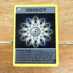 Pokemon TCG Rainbow Energy Team Rocket 80/82 Regular Rare - Image 1