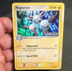 Nintendo Pokemon TCG Magneton 48/113 EX Delta Species 2005 Reverse Holo Stage 1 - Image 1