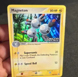 Nintendo Pokemon TCG Magneton 48/113 EX Delta Species 2005 Reverse Holo Stage 1 - Image 2