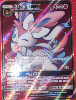 The Pokemon Company Sylveon GX 140/145 Guardians Rising Ultra Rare Holo Eng 2017 - Image 1
