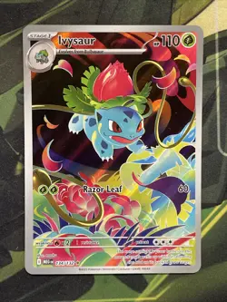 Pokemon 2025 Mega Evolution Ivysaur Illustration Rare 134/132 - Image 1