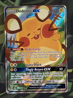 Dedenne GX 195A/214 Alternate Art Holo Pokemon TCG - Image 1