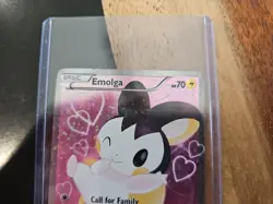 Pokemon TCG Emolga RC23/25 Full Art Rare Holo MP - Image 3