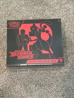 POKEMON TCG DESTINED RIVALS ELITE TRAINER BOX ETB FACTORY SEALED - Image 1