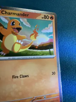 Charmander 020/217 – Cosmos Holo SWIRL – Ascended Heroes Promo – NM Pokemon TCG - Image 2