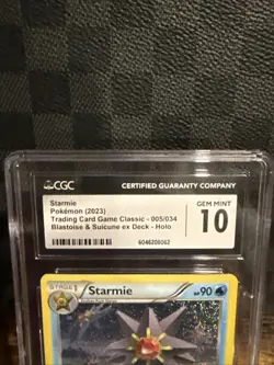 Starmie *CGC 10* Holo *Classic Collection* #5 * Pokemon - Image 2