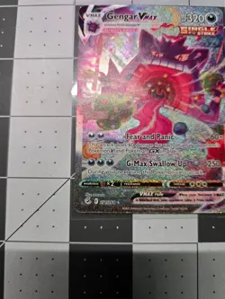 Gengar VMAX 271/264 Alt Art Alternate Art Secret Rare Fusion Strike Pokemon NM - Image 2