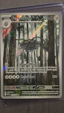Pokemon TCG Ferrothorn 149/086 Sv: White Flare Holo Illus Rare Stage 1 140 HP - Image 1
