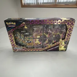 Pokemon TCG Crown Zenith Morpeko V-UNION Premium Treasures Collection Box - Image 1