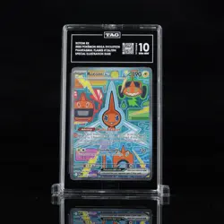 2025 POKEMON MEGA EVOLUTION #126/094 Rotom Ex Phantasmal Flames SIR TAG 10 - Image 1