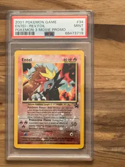 Pokemon Black Star ENTEI League Promo PSA 9 PSA # 68473719 - Image 3