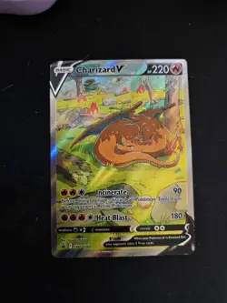 Pokemon Charizard V SWSH260 Sword & Shield Promo Holo 220 HP English TCG - Image 3