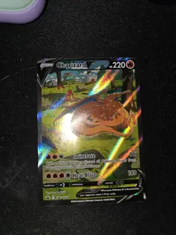 Pokemon Charizard V SWSH260 Sword & Shield Promo Holo 220 HP English TCG - Image 4