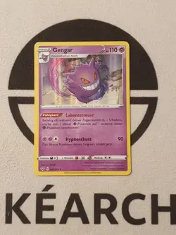 Gengar 085/202 Holo Schwert & Schild Set Pokemon Karte Deutsch TCG Near MINT NM - Image 2